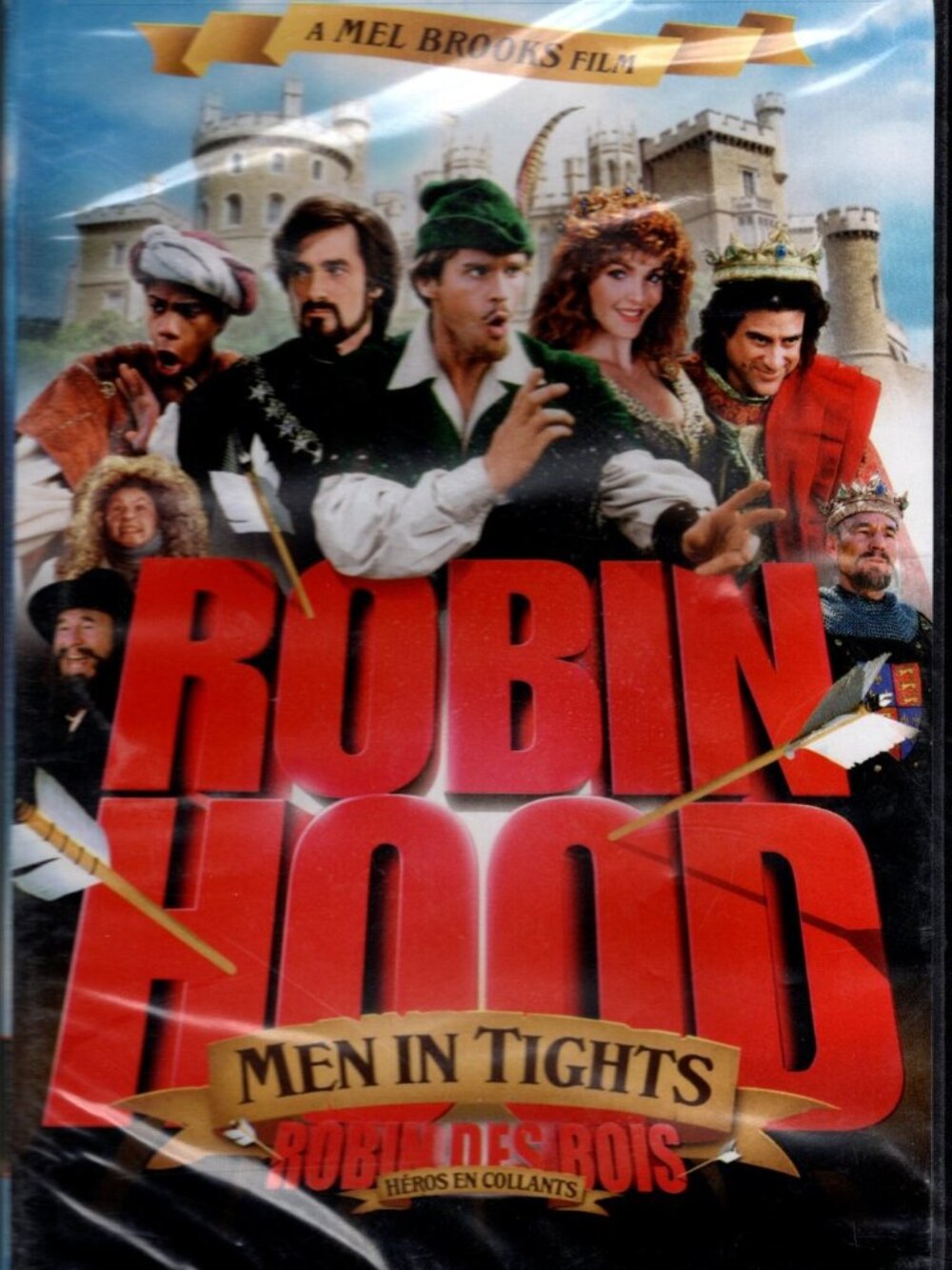 Robin Hood Men In Tights DVD New Sealed Mel Brooks, Cary Elwes Comedy